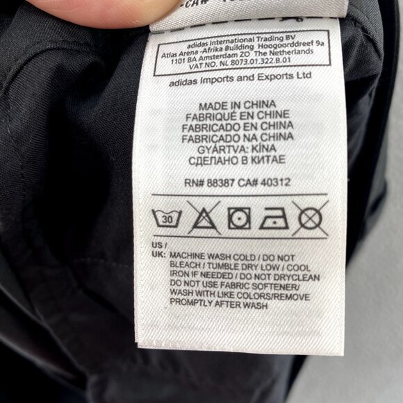 Adidas Shorts Mens 42 Black ClimaLite Golf Chino Activewear Performance Outdoor - Picture 6 of 13